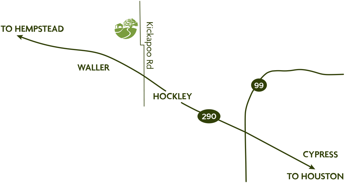 Map of Oakberry Trails Model Home Park